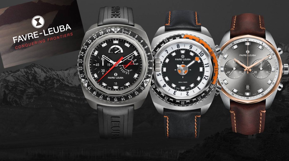 Bracelet De Montre En Cuir Pour Favre Leuba - Neuf Sans Étiquette - Fabriqué En Suisse