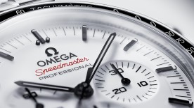 Speedmaster Moonwatch with White Lacquer Dial © Omega