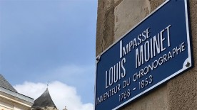 Rue hommage à Louis Moinet dans sa ville natale de Bourges, France © Louis Moinet