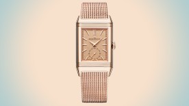 Reverso Tribute Monoface Small Seconds in 18-carat pink gold (750/1000) © Jaeger-LeCoultre