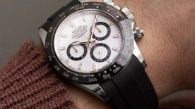 Daytona rubber watch strap © Rolex