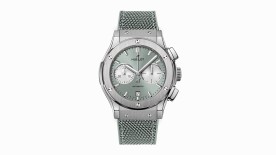 Hublot_Rendering Classic Fusion Chronograph Sage Green © Hublot