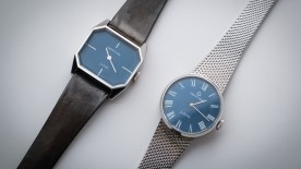 Certina Vintage Jubilé model with rectangular and round dials © Nathan Blard / WorldTempus