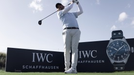 IWC Brand Ambassador Pablo Larrazábal at the 2026 edition of the Alfred Dunhill Links Championship © IWC Schaffhausen