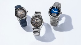 Pioneer Skeleton Retrograde Seconds, Streamliner Retrograde Seconds and Endeavour Retrograde Seconds © H.Moser & Cie.