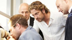 Gerard Butler visits the Manufacture - Roger Dubuis
