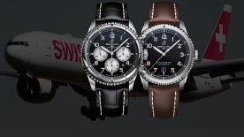 All aboard with SWISS - Breitling