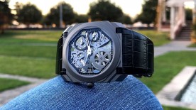 Octo Finissimo Skeleton on the wrist - Bulgari