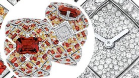 Signature Garnet Secret Watch - Chanel