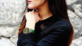 Lady Golden Bridge Round 39 mm - Corum