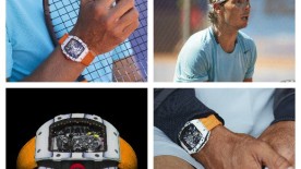 Rafael Nadal and his RM 27-02  - Monte-Carlo Rolex Masters 