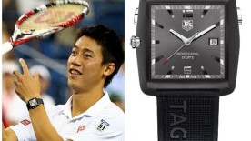 Kei Nishikori and his TAG Heuer Professional Golf Watch - TAG Heuer