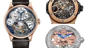 Three hot tourbillons unveiled at Baselworld 2015 - Tourbillons