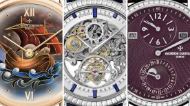 Les Cabinotiers: Enamel, Skeletonization and Separate Displays - Vacheron Constantin