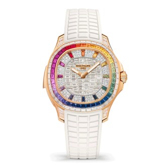 The Aquanaut Luce “Rainbow” Minute Repeater Haute Joaillerie 5260/355R-001 © Patek Philippe 