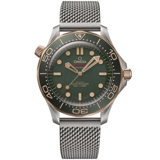 Seamaster Diver 300M en Titane et Bronze Gold © Omega