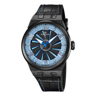Turbine Carbon 3 Hands © Perrelet