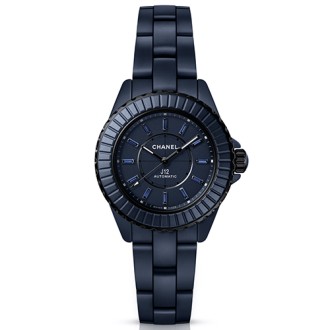 J12 Bleu 33mm Sapphires © Chanel