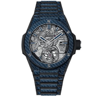 Big Bang Integrated Tourbillon Cathedral Minute Repeater 20th Anniversary Blue Carbon