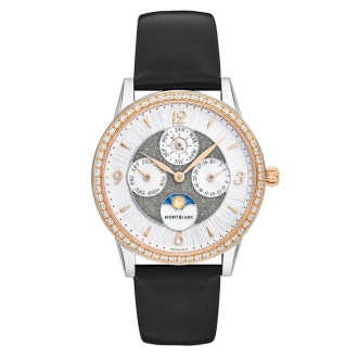 Montblanc Bohème Perpetual Calendar bi-color and black bracelet © Montblanc