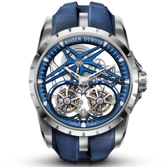 Excalibur Double Tourbillon Cobalt Chrome © Roger Dubuis 