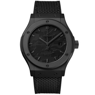 Classic Fusion Yohji Yamamoto All Black Camo © Hublot