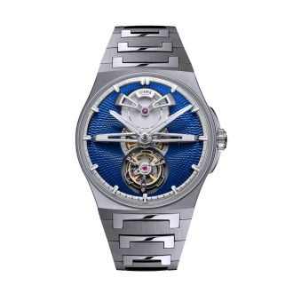 Antarctique Tourbillon Titanium Cosmic Blue