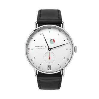 NOMOS Metro Date power reserve