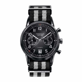 Tiffany CT60 Chronograph Black DLC