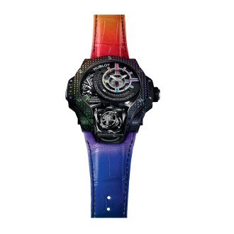 MP-09 Tourbillon Bi-Axis Rainbow 3D Carbon