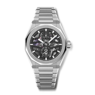 Skyline Skeleton Black Dial