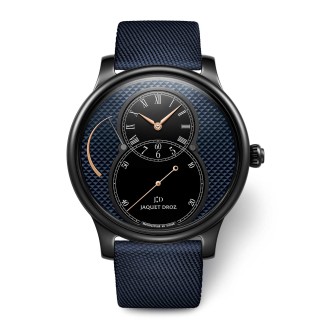 Grande Seconde Power Reserve Ceramic Clous de Paris  