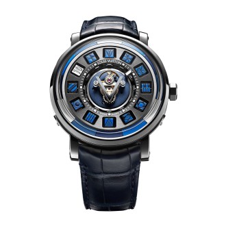 Escale Spin Time Central Tourbillon Blue