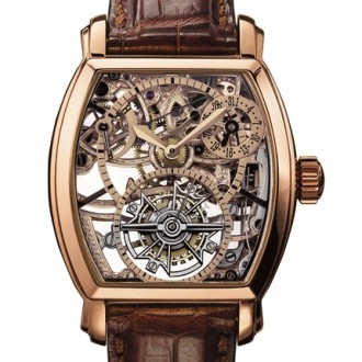 Openworked tourbillon