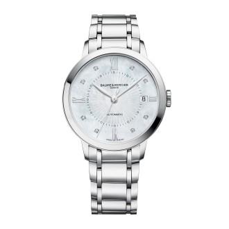 Women Automatic Steel Diamond-Set Dial