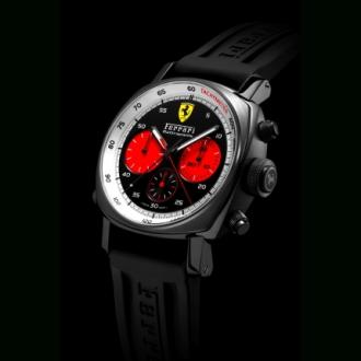 Ferrari Rattrapante Red Counters 45 mm, DLC