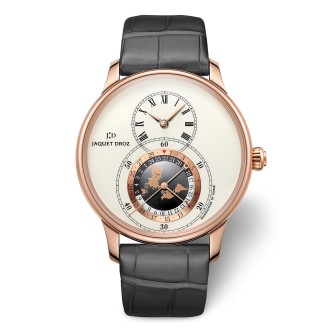 Grande Seconde Dual Time Ivory Enamel