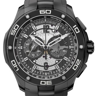 Pulsion Chronograph black titanium
