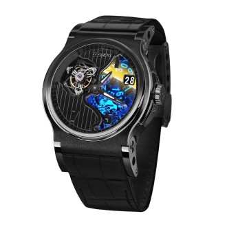 Verdict 45mm Tourbillon PVD Noir
