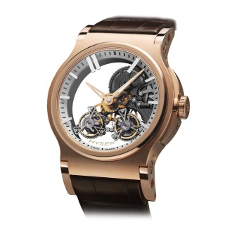 Verdict 46mm Automatic Skeleton Double Tourbillon