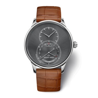 Grande Seconde Quantième Satin-Brushed Anthracite