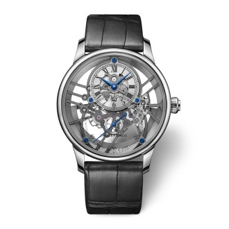 Grande Seconde Squelet-One White Gold Sapphire