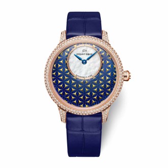 Petite Heure Minute Paillonnée  Fleur de Vie 