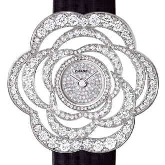 Fil de Camélia / Or blanc 18 carats