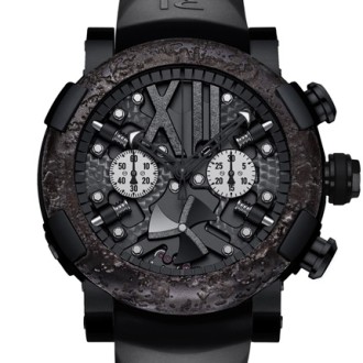 Steampunk Black Chrono