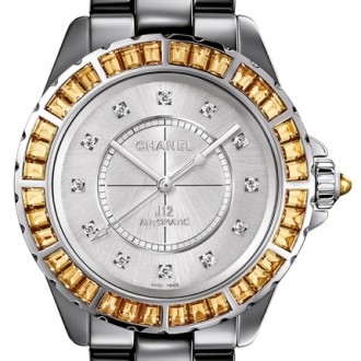 Chromatic Saphire Cognac Baguette