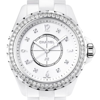 Blanche Lunette Fine Sertie De Diamants