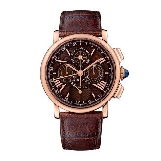Perpetual calendar chronograph