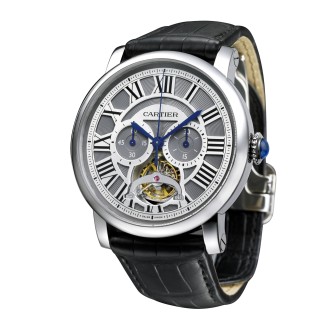 Rotonde de Cartier Tourbillon Chronographe Monopoussoir