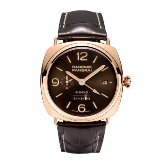 PAM00395 - Radiomir 8 days GMT Oro Rosso 45 mm